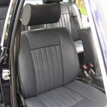 læderkabine i BMW 528I